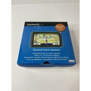 Garmin Nuvi 760 GPS Navigation Unit New Open Box w. Bluetooth